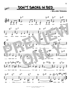 Don't Smoke In Bed von Williard Robinson (Download) 