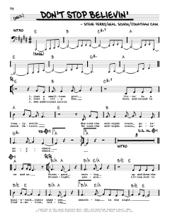 Don't Stop Believin' von Journey (Download) 