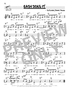 Easy Does It von Sy Oliver (Download) 