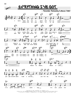 Ev'rything I've Got von Richard Rodgers (Download) 