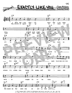 Exactly Like You von Dorothy Fields (Download) 