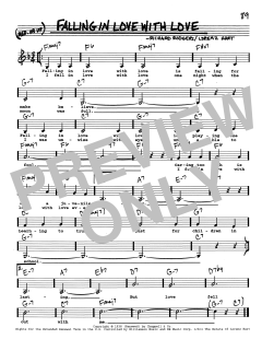 Falling In Love With Love von Richard Rodgers (Download) 