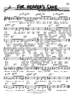 For Heaven's Sake von Claude Thornhill (Download) 