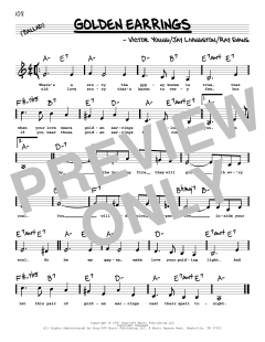Golden Earrings von Peggy Lee (Download) 