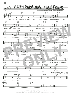 Happy Christmas, Little Friend von Richard Rodgers (Download) 
