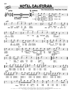 Hotel California von The Eagles (Download) 
