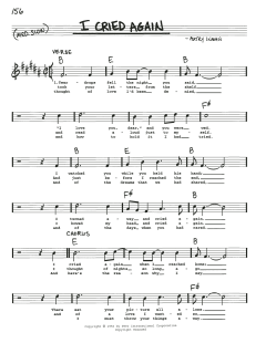 I Cried Again (Download) 