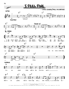 I Feel Fine [Jazz version] von The Beatles (Download) 