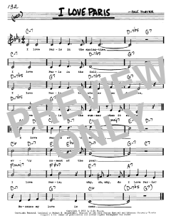 I Love Paris von Cole Porter (Download) 