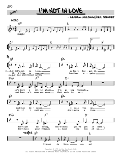 I'm Not In Love von 10CC (Download) 