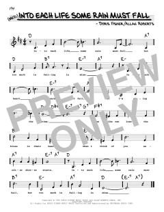 Into Each Life Some Rain Must Fall von Doris Fisher (Download) 