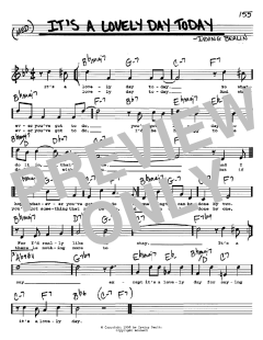 It's A Lovely Day Today von Irving Berlin (Download) 