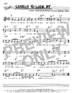 Lovely To Look At von Jerome Kern (Download) 