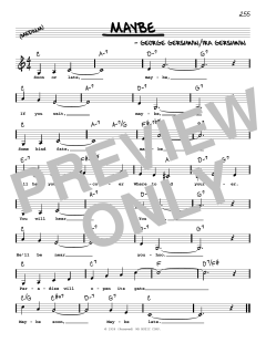 Maybe von Ira Gershwin (Download) 