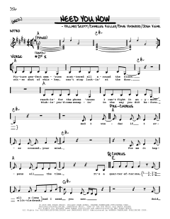 Need You Now von Josh Kear (Download) 
