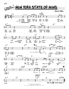 New York State Of Mind von Billy Joel (Download) 