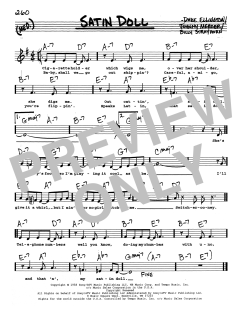 Satin Doll von Johnny Mercer (Download) 