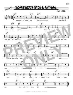Somebody Stole My Gal von Leo Wood (Download) 