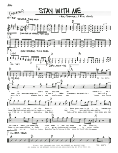 Stay With Me von Rod Stewart (Download) 