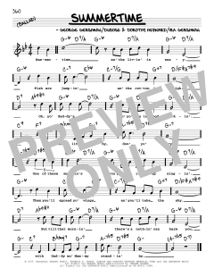 Summertime von Ira Gershwin (Download) 