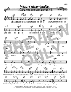 'Tain't What You Do von Sy Oliver (Download) 