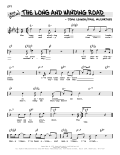 The Long And Winding Road von The Beatles (Download) 