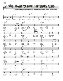 The Night Before Christmas Song von Johnny Marks (Download) 