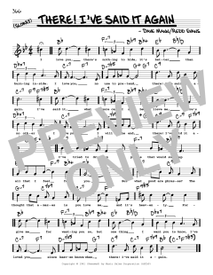 There! I've Said It Again von Redd Evans (Download) 