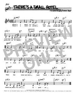 There's A Small Hotel von Richard Rodgers (Download) 