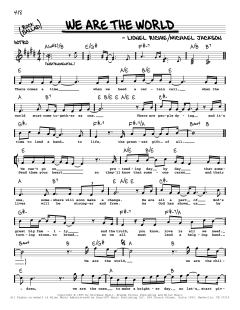 We Are The World von USA For Africa (Download) 