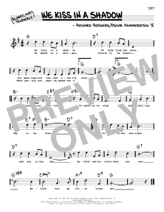 We Kiss In A Shadow von Richard Rodgers (Download) 