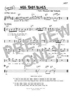 Wee Baby Blues von Joe Turner (Download) 