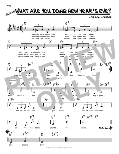 What Are You Doing New Year's Eve? von Frank Loesser (Download) 