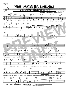 You Made Me Love You von Joe McCarthy (Download) 