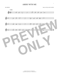 Abide With Me von Henry F. Lyte (Download) 