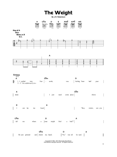 The Weight von The Band (Download) 