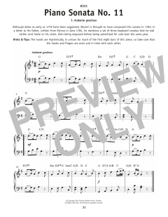 Andante Grazioso, K. 331 (Download) 