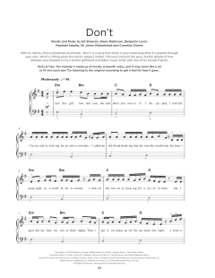 Don't von Ed Sheeran (Download) 
