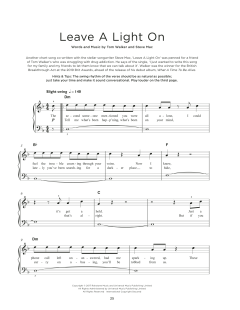 Leave A Light On von Tom Walker (Download) 