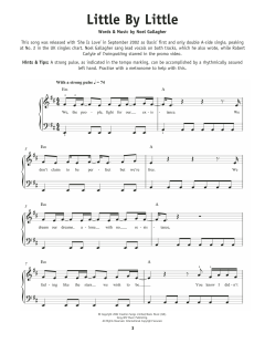 Little By Little von Oasis (Download) 