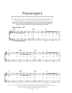Passengers von Elton John (Download) 