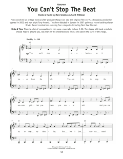 You Can't Stop The Beat von Marc Shaiman (Download) 