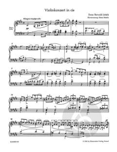 Violinkonzert cis-Moll von Franz Berwald (Download) 
