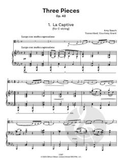 3 Pieces op. 40 von Amy Beach (Download) 