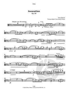 Invocation op. 55 von Amy Beach (Download) 