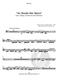 As Steals the Morn von Georg Friedrich Händel (Download) 