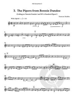 Saxophone Ceilidh: Scottish Jazz-Folk Trios von Duncan Stubbs (Download) 