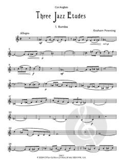 3 Jazz Etudes von Graham Powning 