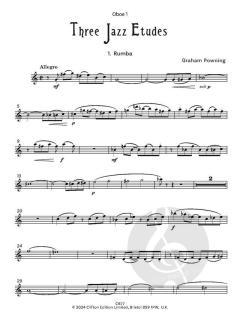 3 Jazz Etudes von Graham Powning 