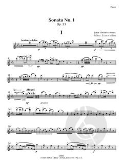 Sonata No. 1, op. 22 von Jules Auguste Demersseman 